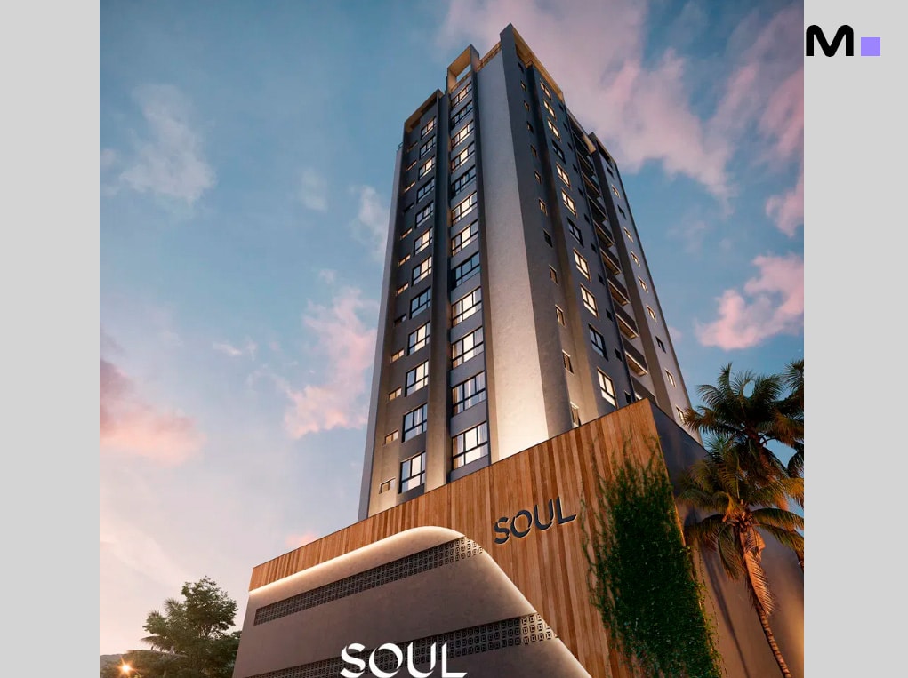 Soul Residence: Edifício moderno em Itapema. Apartamento Morretes com design inovador.
