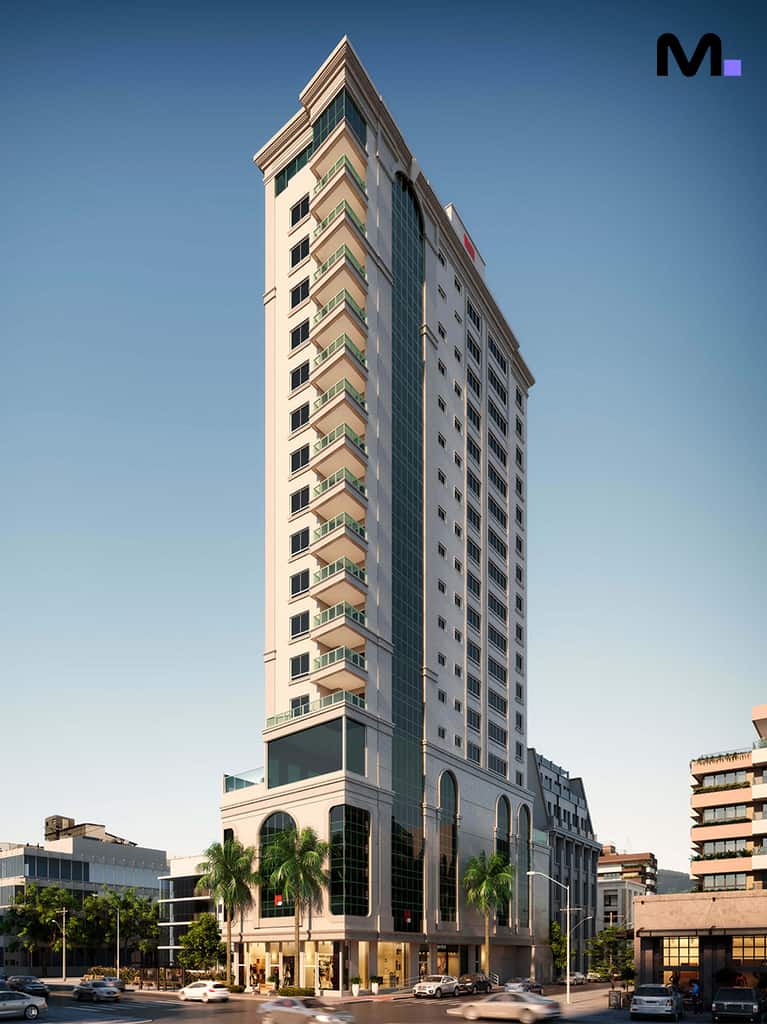 Fachada do Azzure Residence